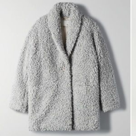 Aritzia Wilfred Free Oracle Teddy Jacket - Picture 3 of 8